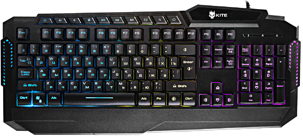 Мембранная клавиатура DEXP Клавиатура/проводная/мембранная/игровая/с ...