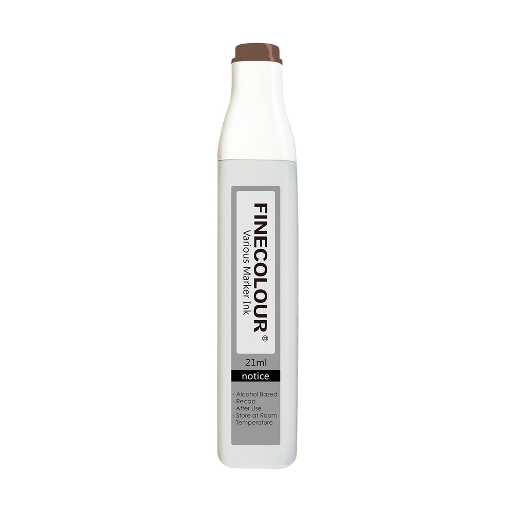 Чернила спиртовые Finecolour Refill Ink, цвет кофейно-коричневый E429  #1
