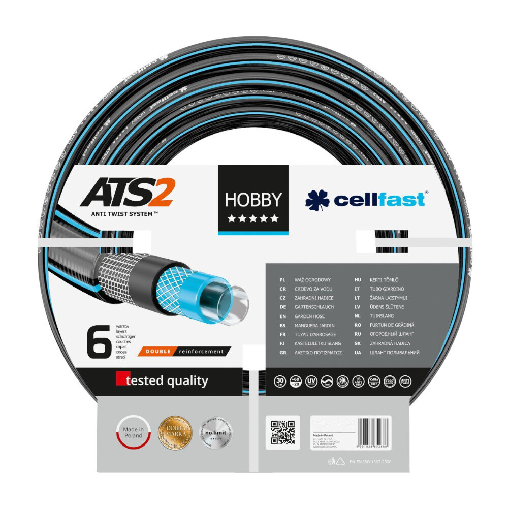 Шланг для полива Cellfast Hobby ATS 3/4'' 25 м 16-220 #1