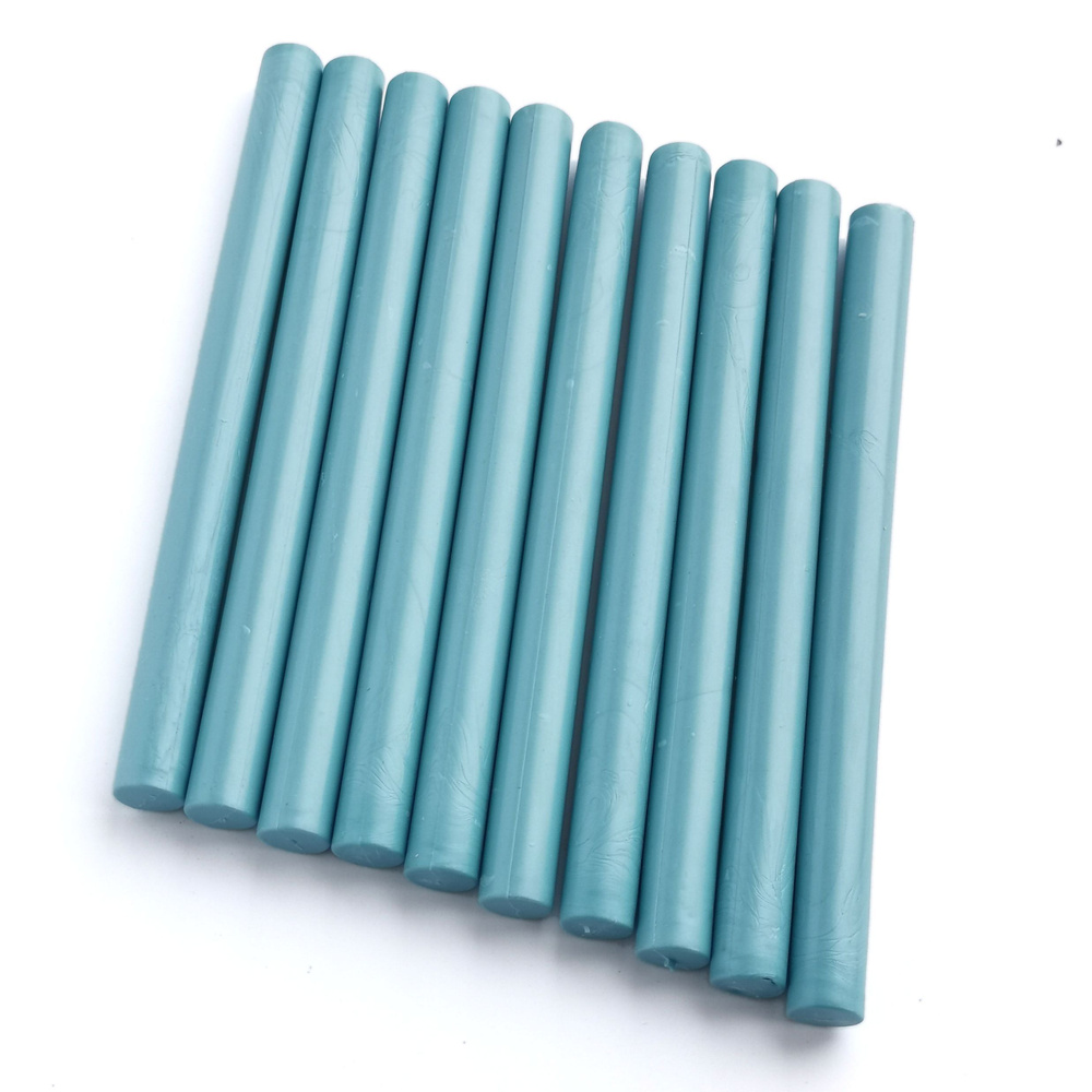 Сургуч в стержнях, 10шт, небесно-синий - купить с доставкой по выгодным ...