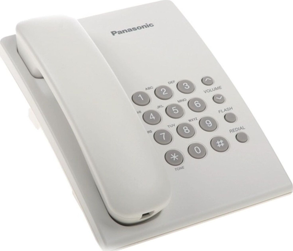 Проводной телефон Panasonic KX-TS2350RUW #1