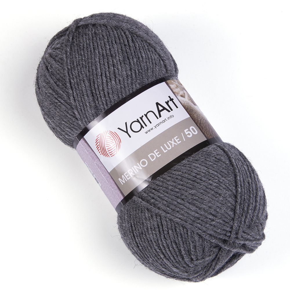 Пряжа YarnArt Merino De Luxe 50 (5 шт) #1