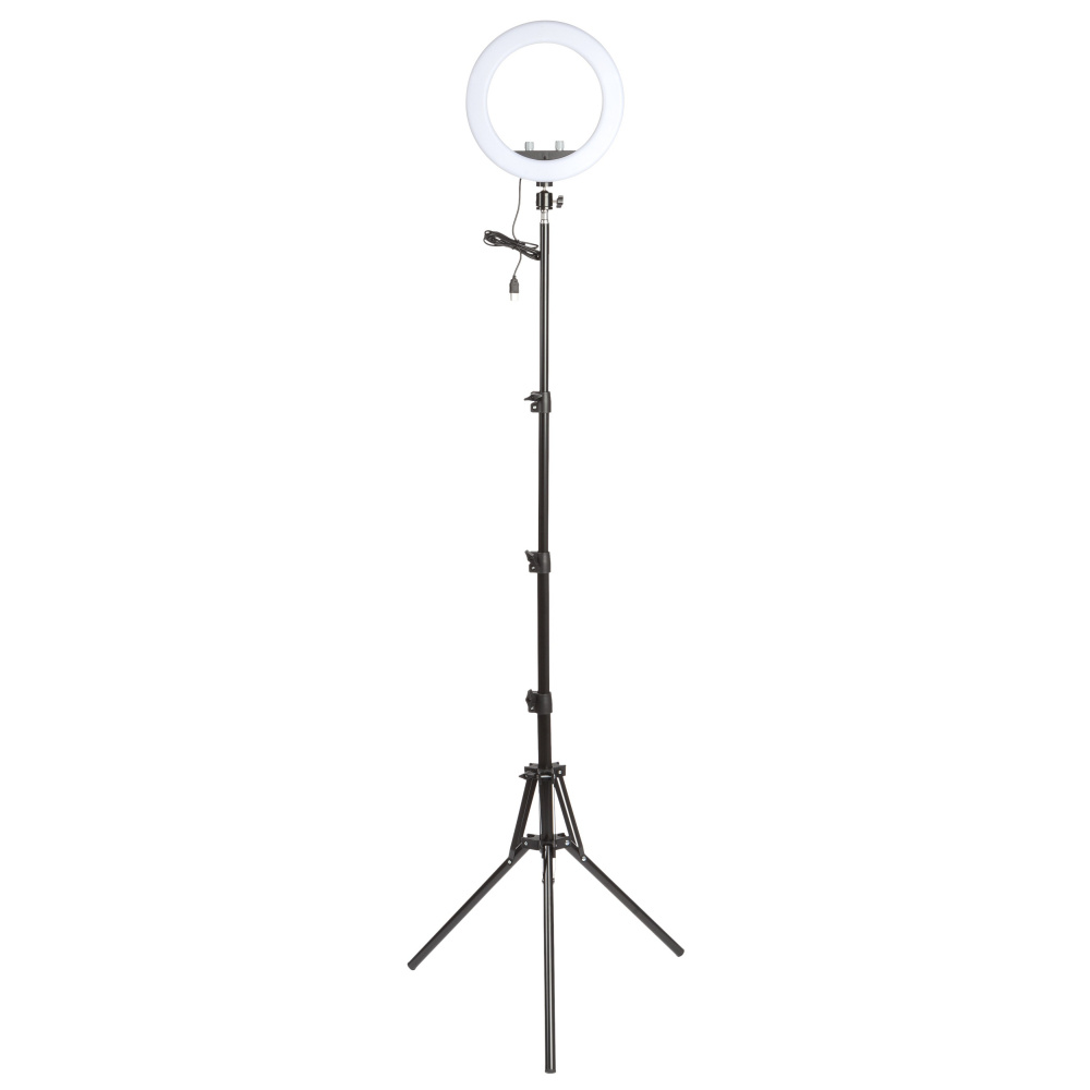 Кольцевая лампа со штативом Era LRT-1010 Kit MoonLight для телефона с регулировкой яркости и цветовой #1