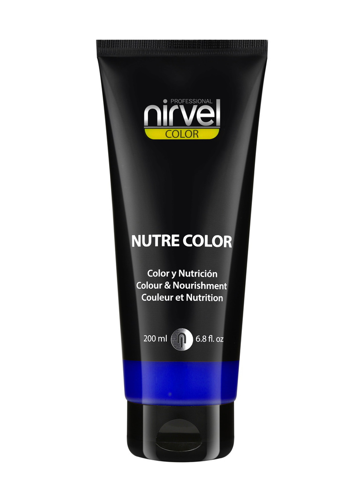 NIRVEL PROFESSIONAL Гель-маска NUTRE COLOR для тонирования волос ультрамарин 200 мл  #1