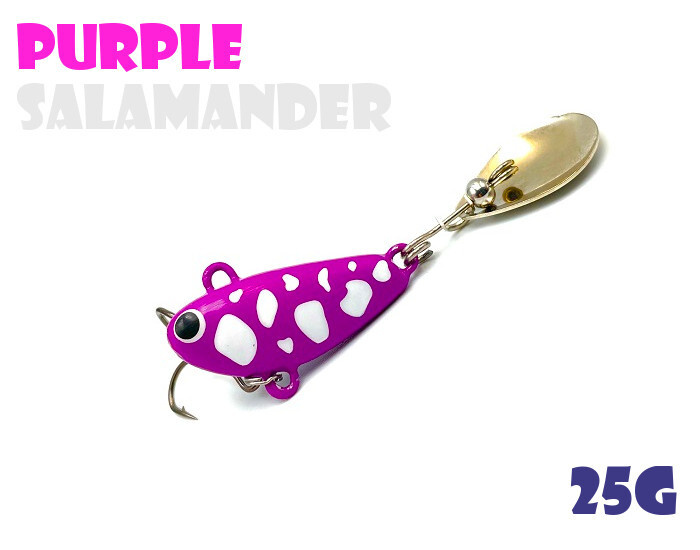 Тейл-Спиннер Uf-Studio Buzzet Bullet 25g #Purple Salamander #1