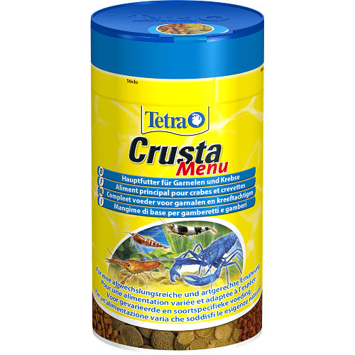 Tetra Crusta Menu 100мл/52г, специальный корм для раков и креветок. В одной баночке - 4 вида корма.  #1