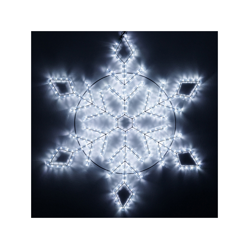 Arlight Каркасная светодиодная фигура Снежинка 90 см #1