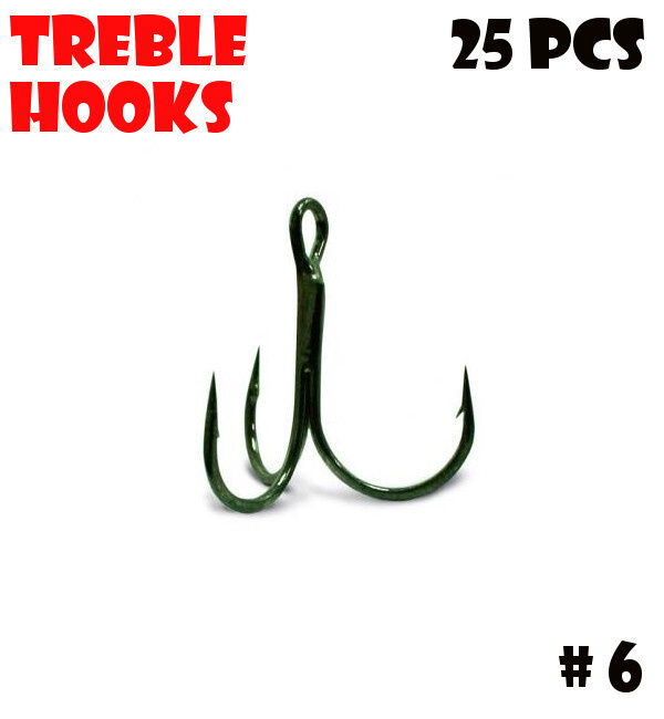 Тройник Vido-Craft VD-092 BN (Treble Hooks) #6 #1