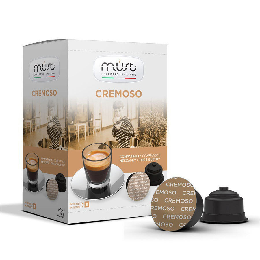 Кофе в капсулах MUST Cremoso, стандарта Dolce Gusto, 16шт #1