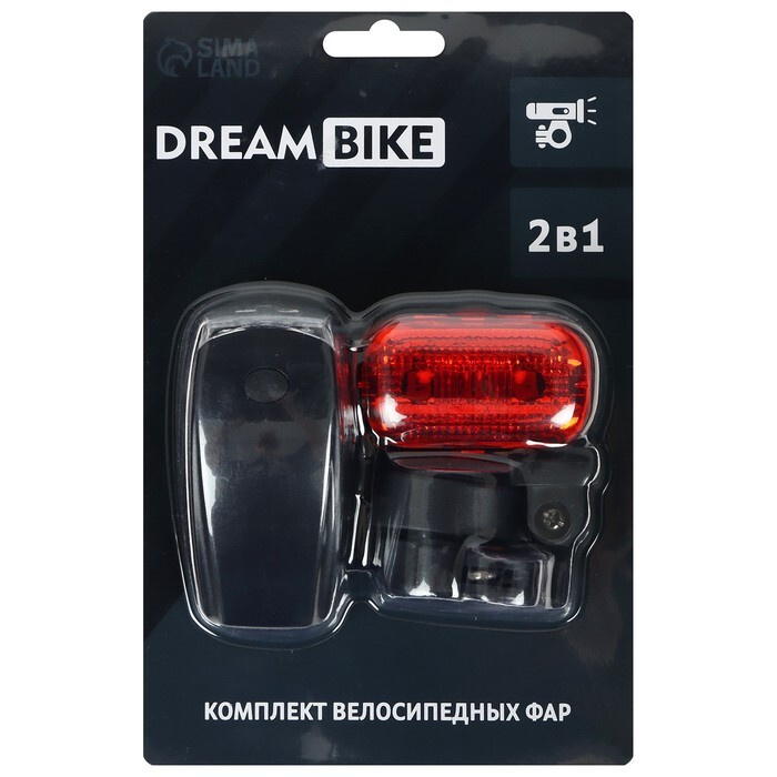 Комплект велосипедных фонарей Dream Bike JY-286+JY-289T #1