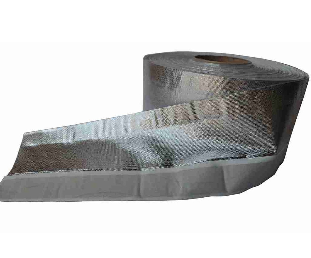 Лента внутренняя Робибанд ВМ В 100х25 гидро -пароизоляционная металлизированная  #1