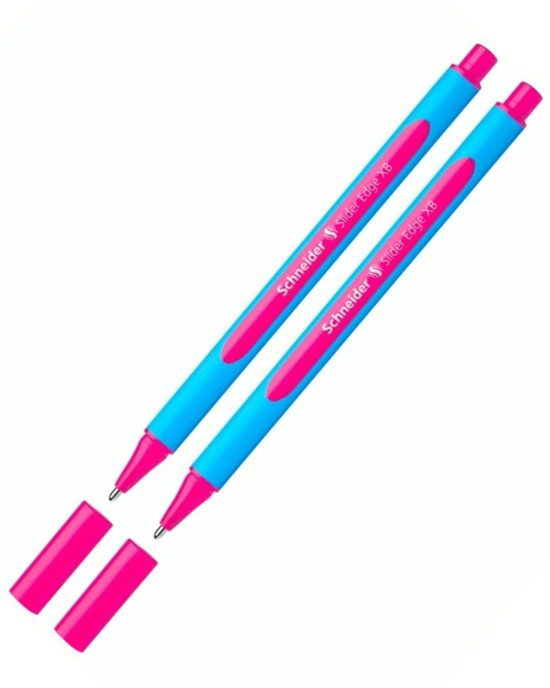 Schneider Ручка Шариковая, толщина линии: 0.7 мм, цвет: Розовый, 2 шт.  #1