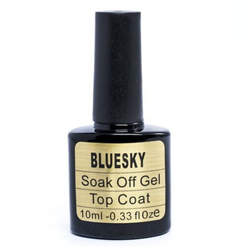 Bluesky, top coat - Завершающее покрытие (Топ) для ногтей, гель лака, маникюра, 10 мл  #1