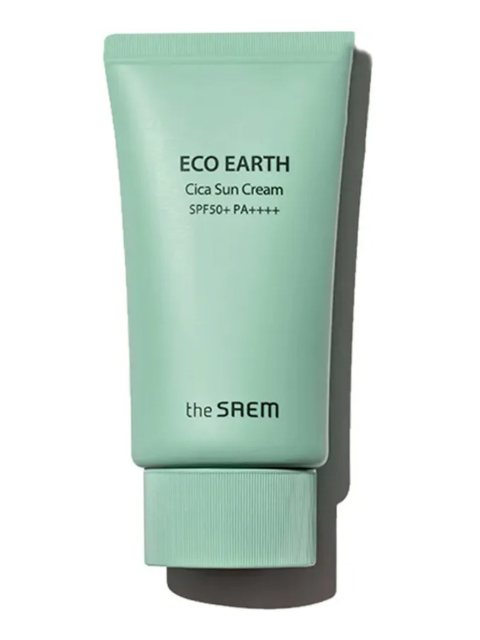 The Saem Солнцезащитный крем с центеллой Sun Крем Eco Earth Cica Sun Cream, 50 мл  #1