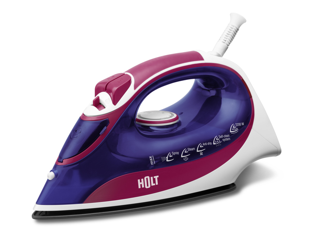 Утюг HOLT HT-IR-010 фиолетовый #1