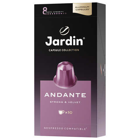 Кофе в капсулах JARDIN "Andante" для кофемашин Nespresso, 10 порций #1