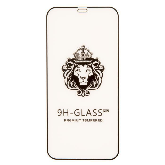 Защитное стекло Full Glue для Apple iPhone 12, 12 Pro, черный #1