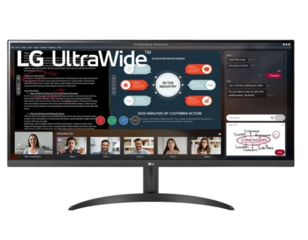 LG 34" Монитор 34WP500-B, черный #1