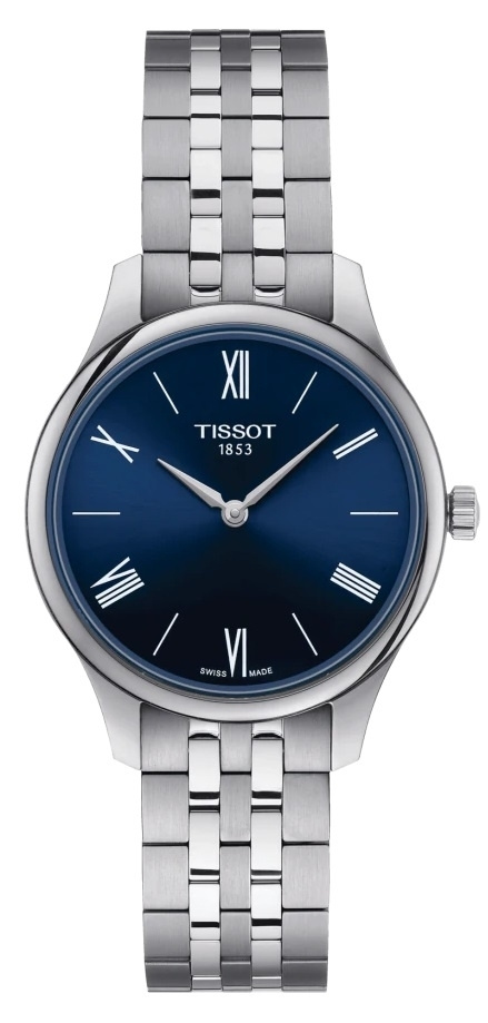 Швейцарские кварцевые часы Tissot Tradition 5.5 Lady (31.00) T063.209.11.048.00 на стальном браслете, #1