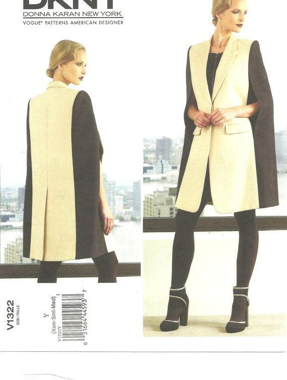 Супер Выкройка из Америки премиум класса для шитья 1322orang18-24 Кейп для женщин/ Пальто без рукавов #1
