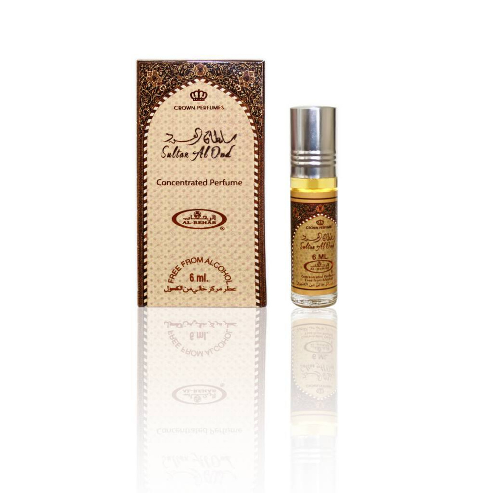 Al-Rehab Concentrated Perfume SULTAN AL OUD (Масляные арабские духи СУЛТАН АЛ УД (унисекс) Аль-Рехаб), #1