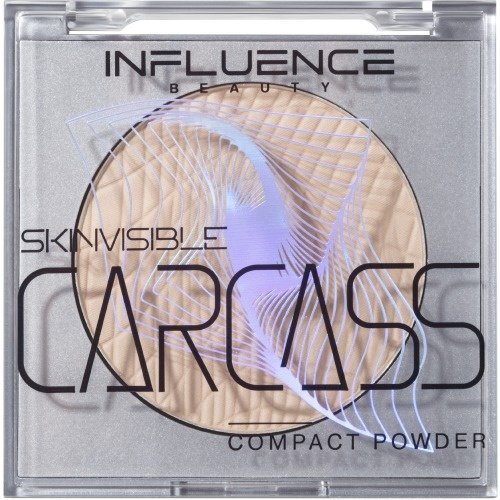 Influence Beauty Skinvisible carcass Пудра для лица Тон 03 Персиковый компактная  #1