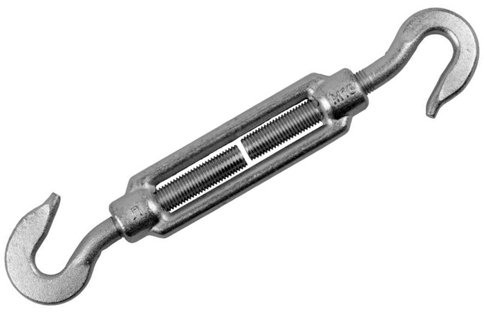 Талреп М16 крюк-крюк DIN1480 (стяжка троса), 1 шт #1