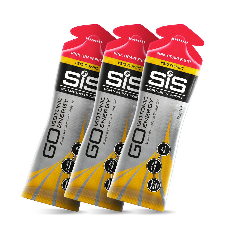 SiS, GO Isotonic Energy Gel, Гель изотонический углеводный, вкус Розовый грейпфрут, 60мл, 3шт.  #1