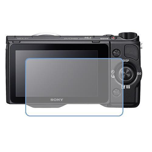 Sony Alpha NEX-5T защитный экран для фотоаппарата из нано стекла 9H  #1