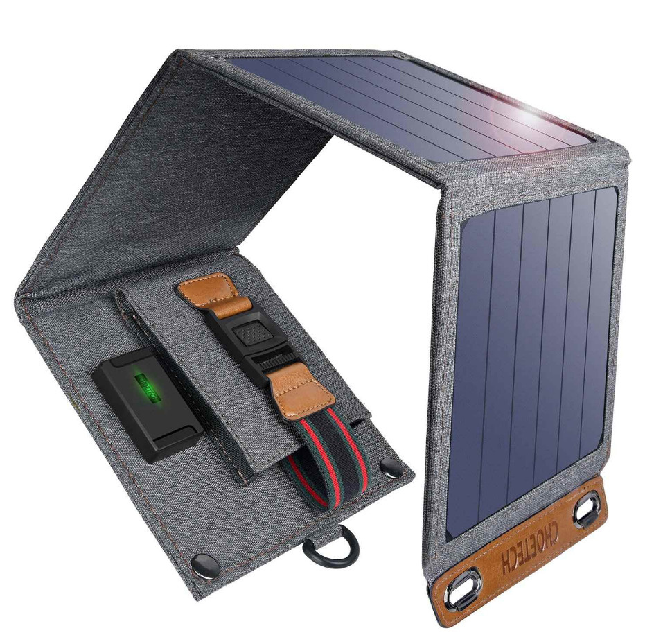 Портативная складная солнечная батарея - панель Choetech 14 Вт (SC004)  #1