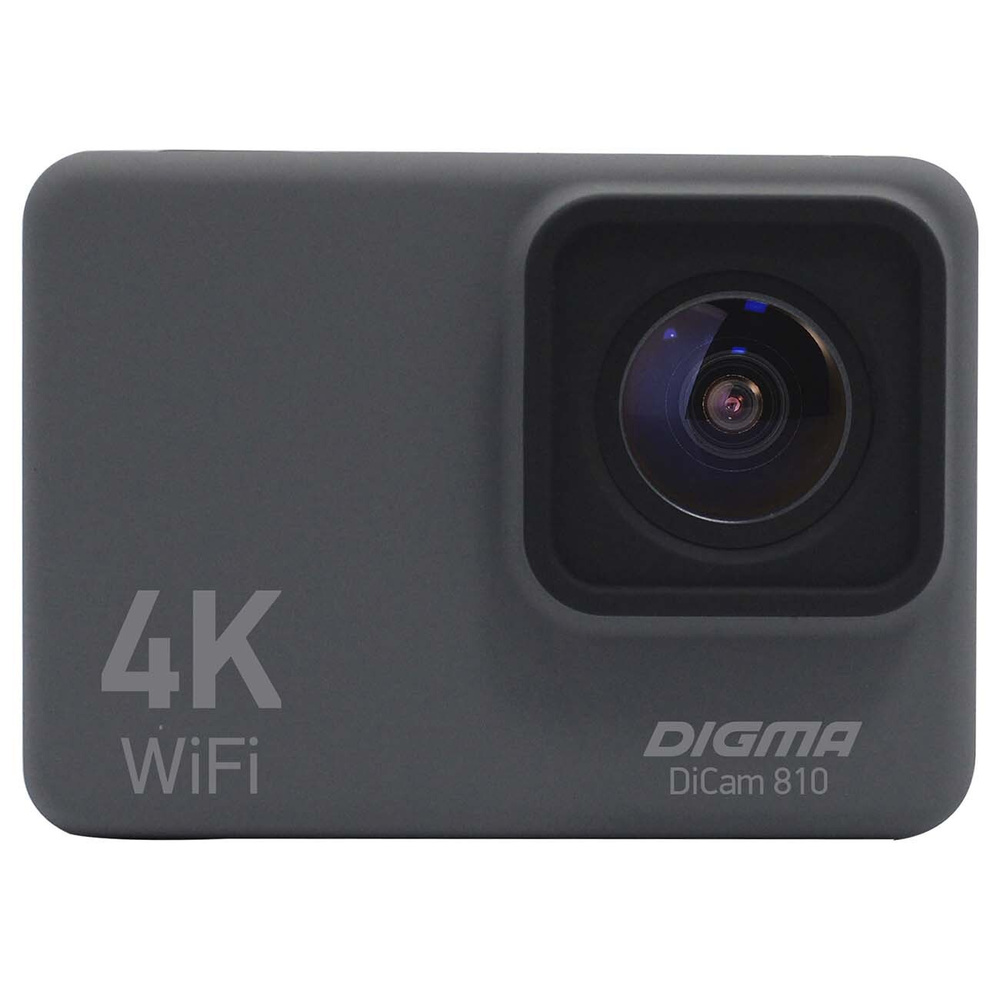 Экшн-камера Digma DiCam 810 серый #1
