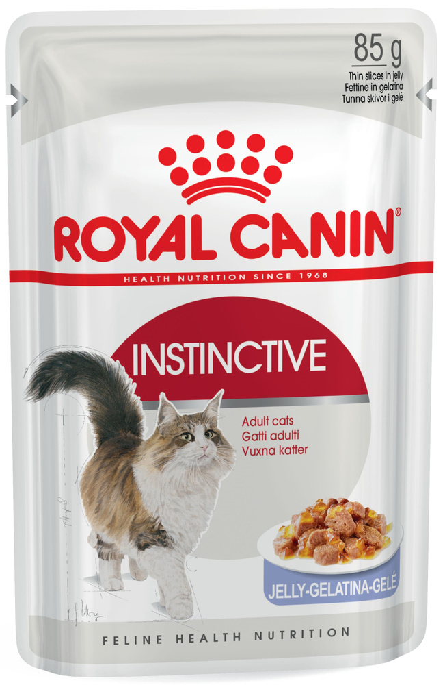 Корм Royal Canin Instinctive (в желе) для кошек старше 1 года, 85 г x 28 шт  #1