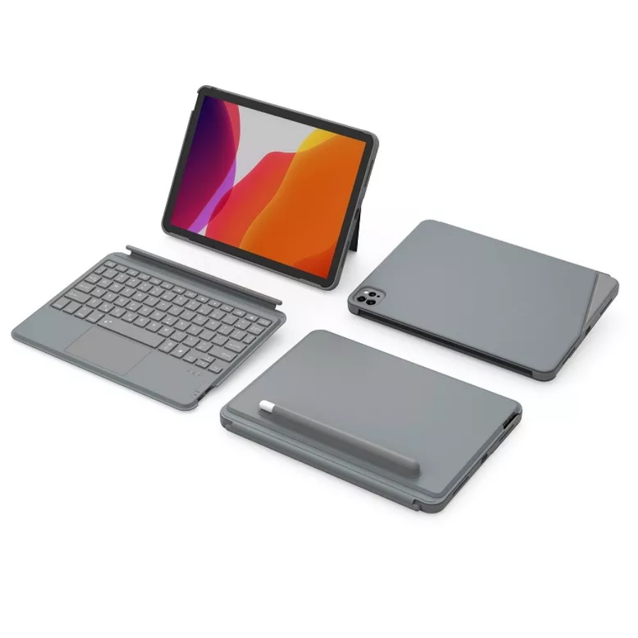 Чехол-клавиатура WiWU Combo Magnetic Detachable Keyboard Protective Case для Apple iPad 10.9 & 11 inch #1