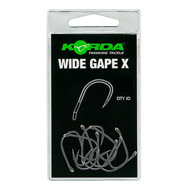 Крючки карповые Korda Wide Gape X № 4 (10 шт.) #1