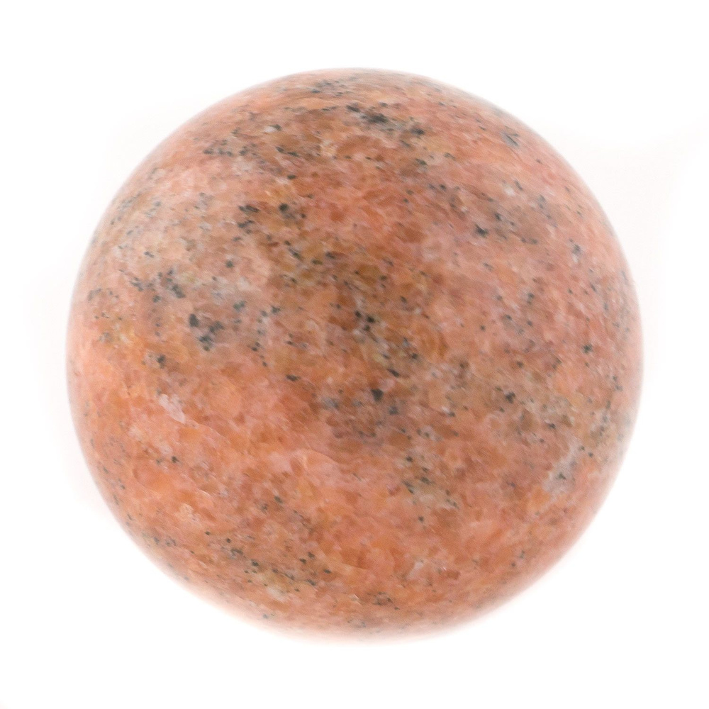 Шар из розового мрамора 5,5 см / сувенир из камня #1