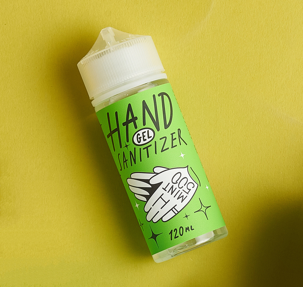 Антисептическое средство гель для рук с ароматом ванили Mint500 Hand Sanitizer Gel Vanilla 120 мл  #1