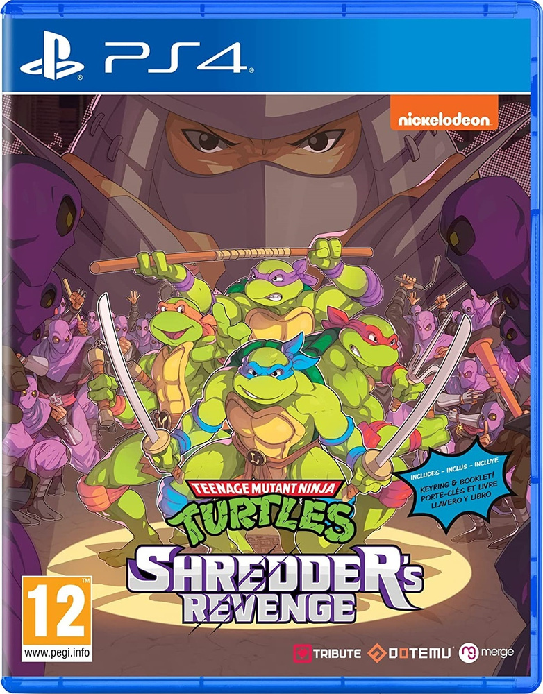 Игра Teenage Mutant Ninja Turtles: Shredder's Revenge (PlayStation 4, Английская версия)  #1