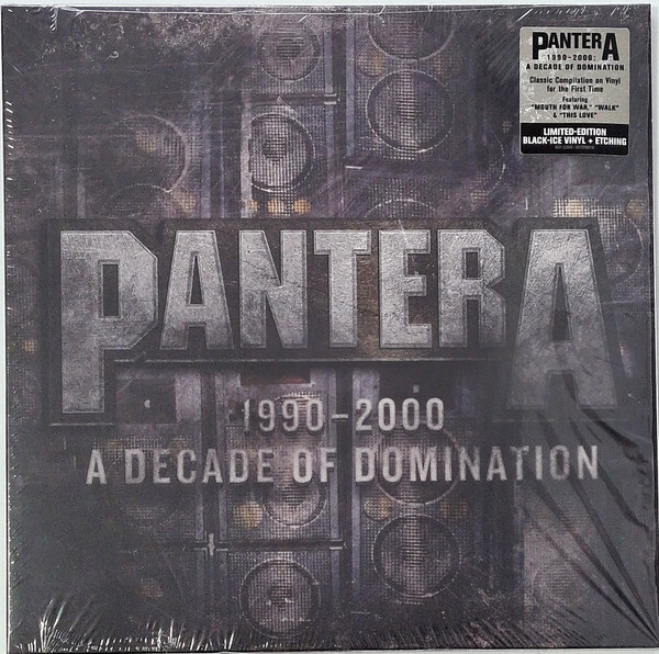 Винил пластинка Pantera. 1990-2000: A Decade Of Domination (2LP, Single Sided, Etched, Compilation, Limited #1