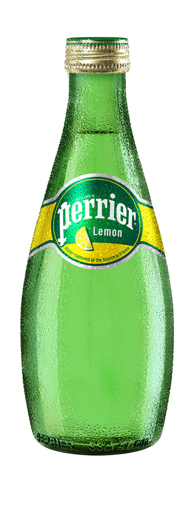 Минеральная вода Perrier / Перье газированная со вкусом лимона стекло (0,33л*24шт)  #1