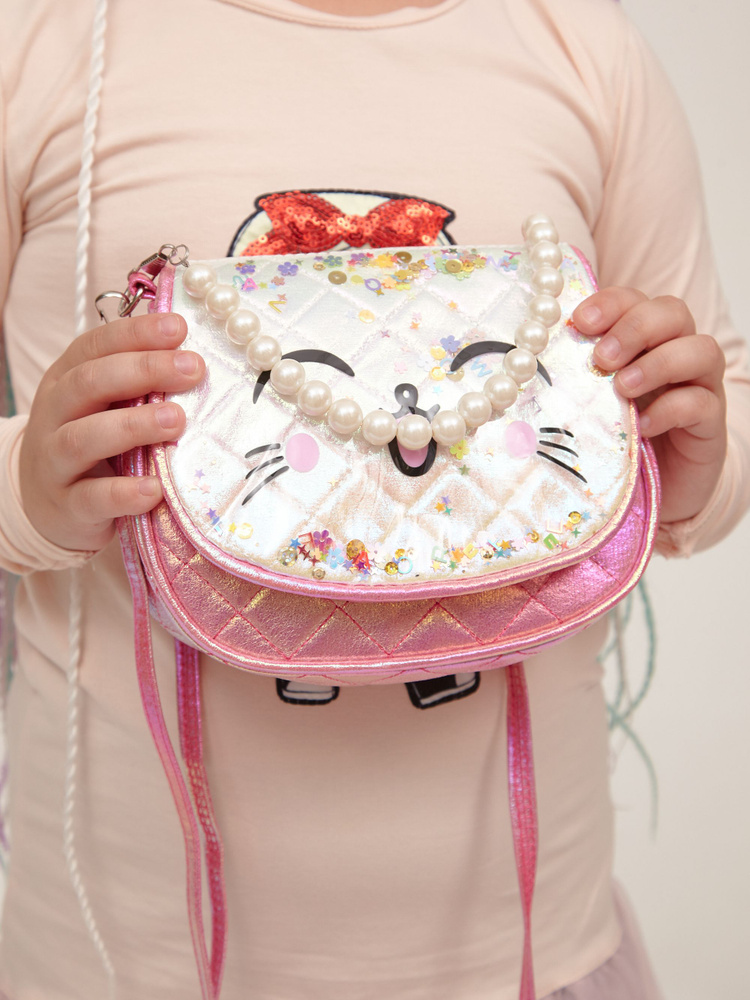 Сумка детская для девочек через плечо, GURMIN, для детского сада, маленькая сумочка кросс боди  #1