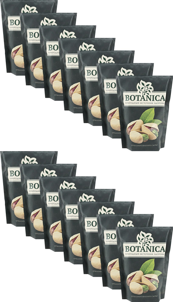 Фисташки Botanica неочищенные, комплект: 14 упаковок по 140 г #1
