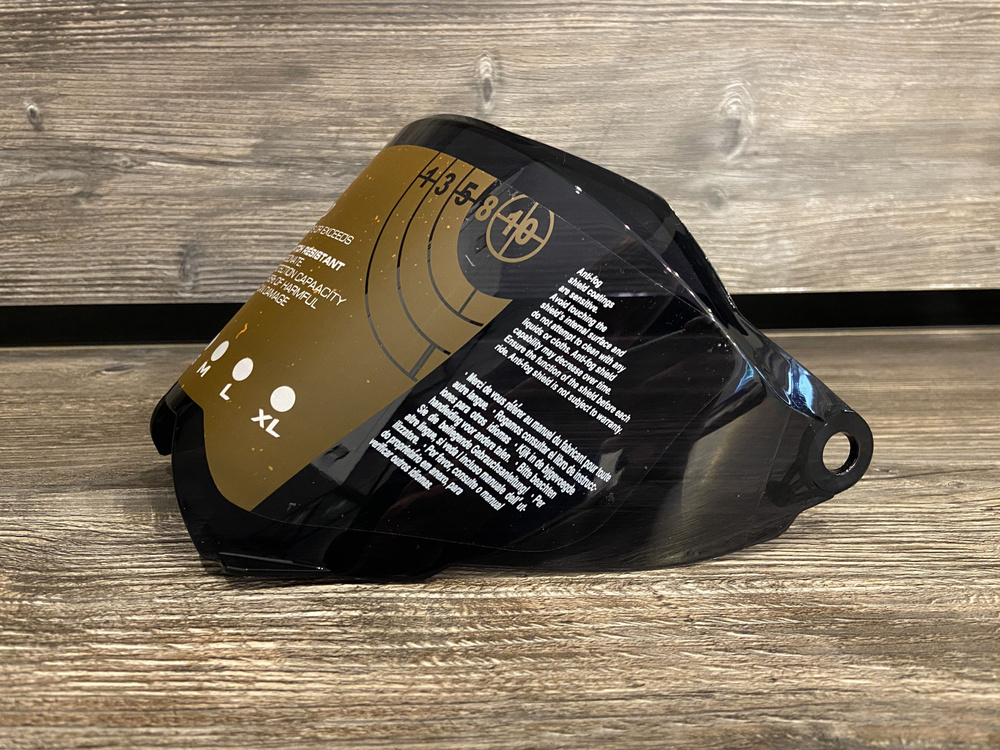 Визор (стекло) для шлема NM WLT Enduro 128, темный #1