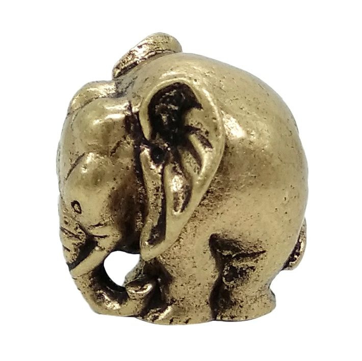 Статуэтка Слоник мини 1,7 см бронза #1