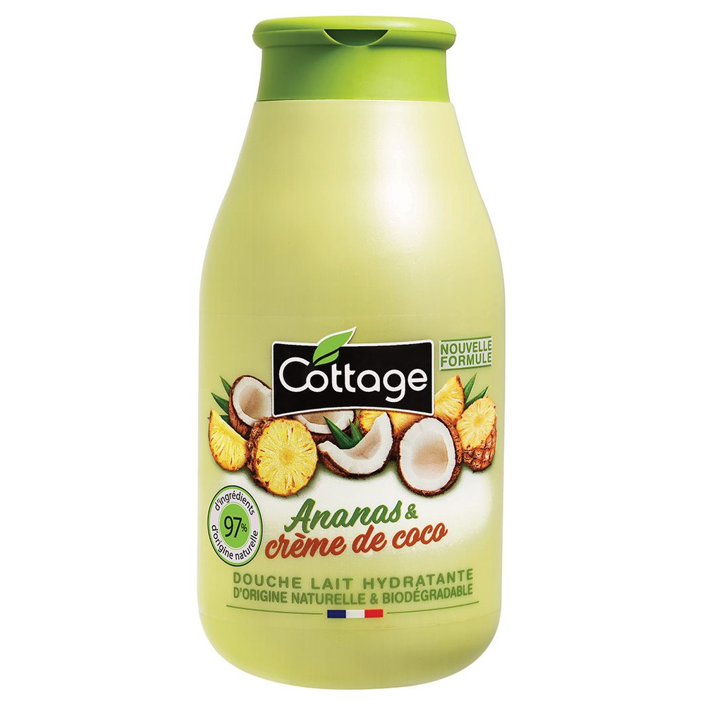 Cottage Молочко для душа увлажняющее Ананас и кокос 250мл #1