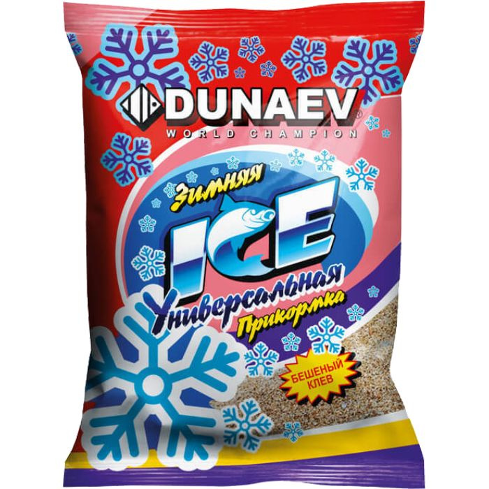 Прикормка натуральная зимняя Dunaev ICE КЛАССИКА Ваниль 0.75 кг / Принадлежности для рыбалки / Прикормка #1