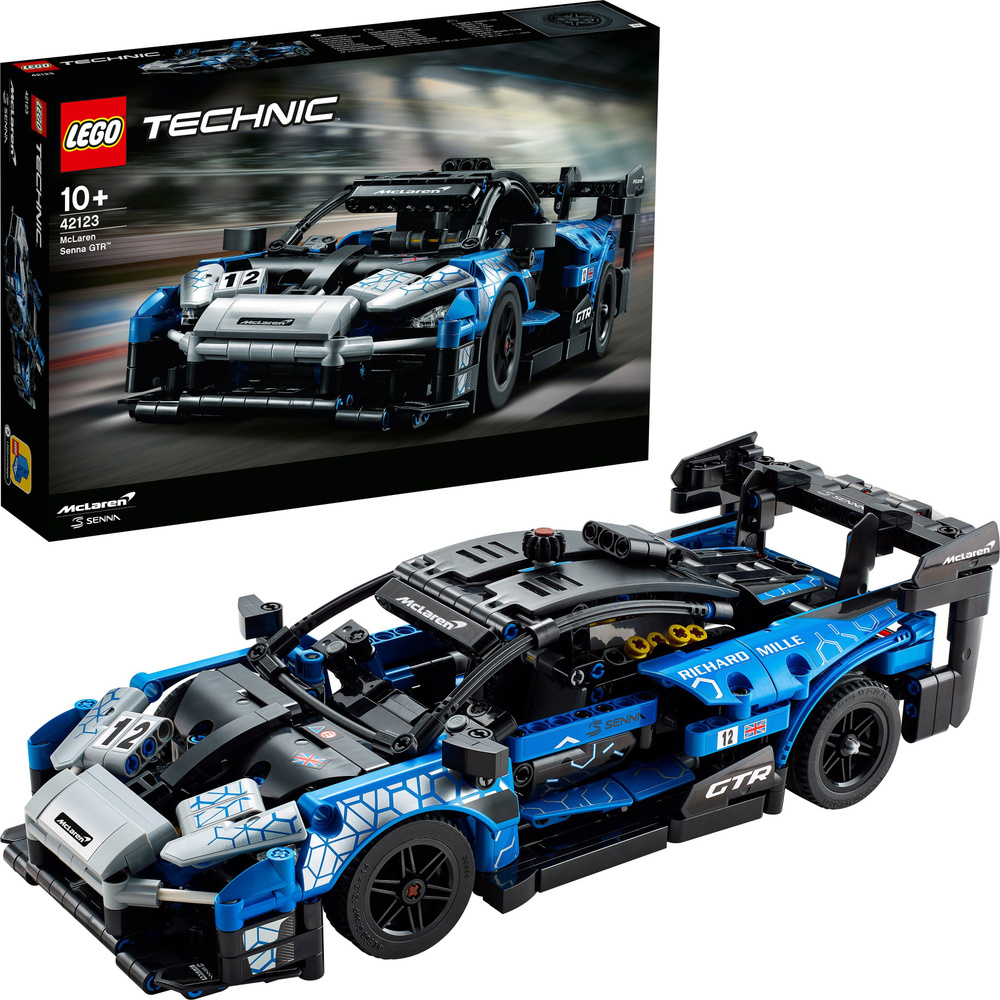 Конструктор LEGO Technic 42123 McLaren Senna GTR #1