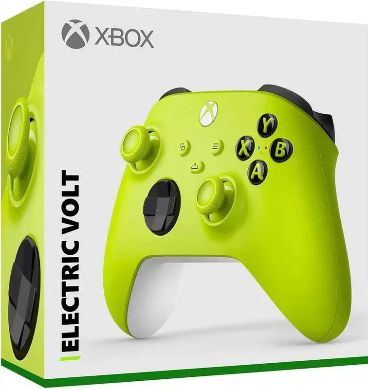 Xbox Геймпад беспроводной Xbox Wireless Controller Electric Volt (Xbox One/Series X/S/PC), Bluetooth, #1