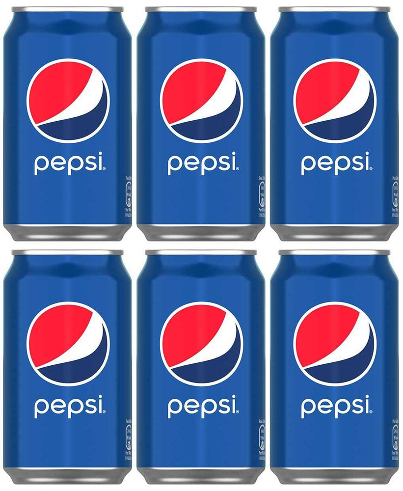 Газированный напиток Pepsi-Cola Classic "Германия", 6 шт по 0.33л #1