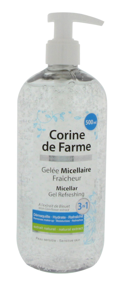 Corine de Farme Гель мицеллярный очищающий, 500 мл. #1