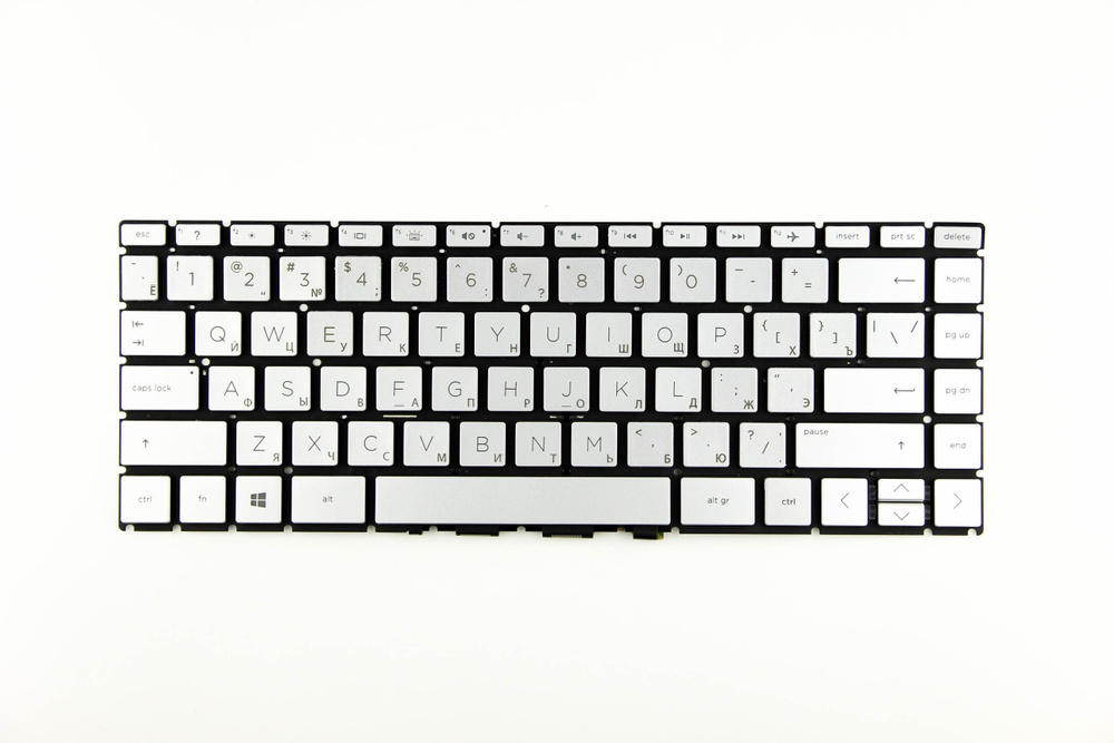Клавиатура для HP 14-CE 14-CK 14-CM Серебро p/n: L47781-001, 490.0GG07.AS01, T19032200581  #1